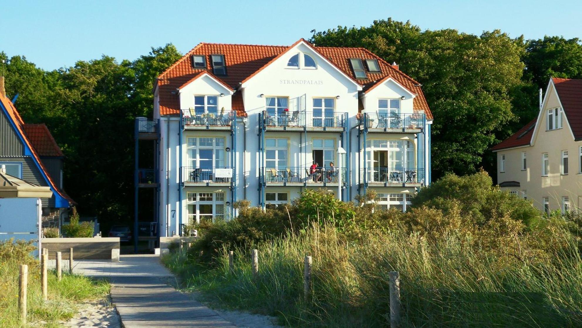 Strandpalais/Meerblick Rostock Exteriér fotografie
